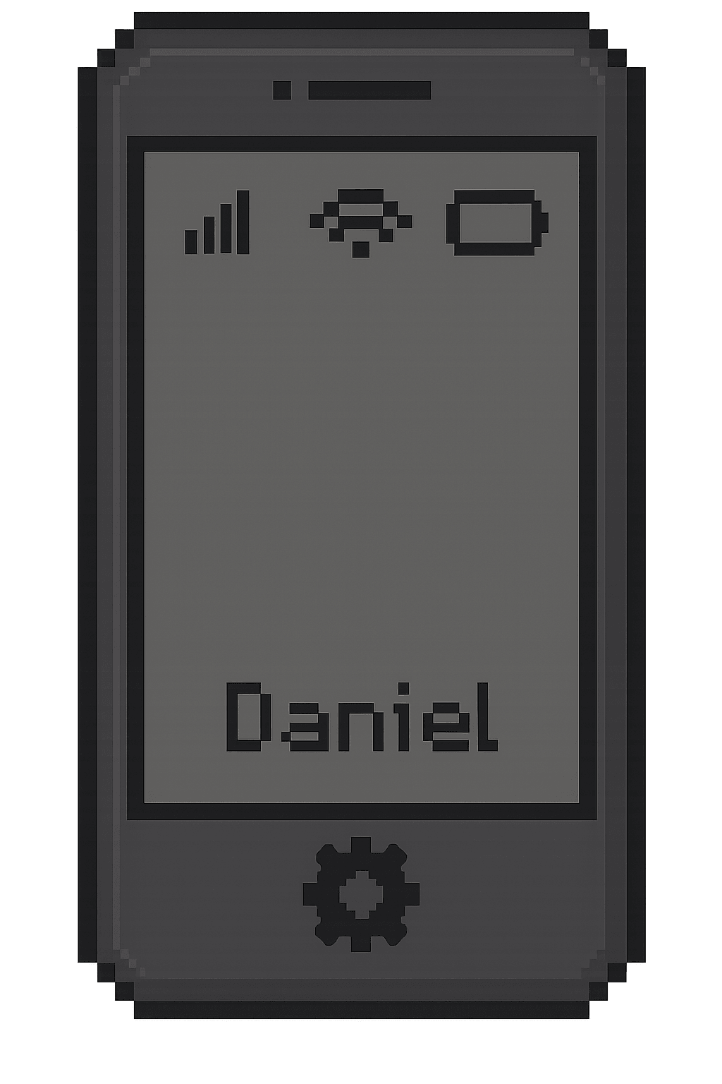 Pixel iPhone Frame